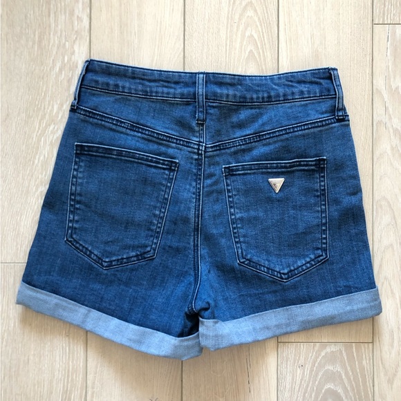 Guess High Waisted Jean Shorts Size 28 - Picture 5 of 9